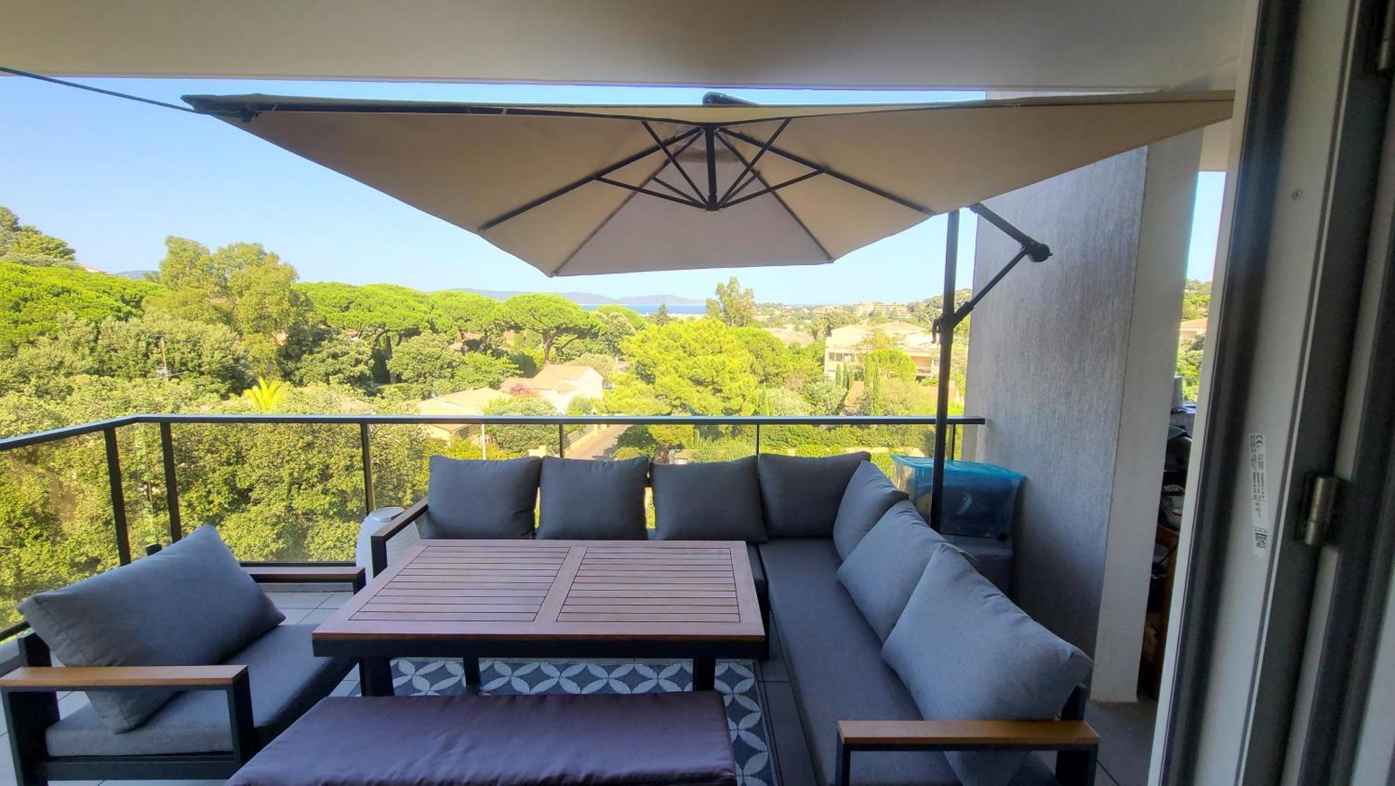 Climatise T3 Vue De 63 M2 - 2 Et Belle Terrasse De 23 M2 * Cavalaire-sur-Mer